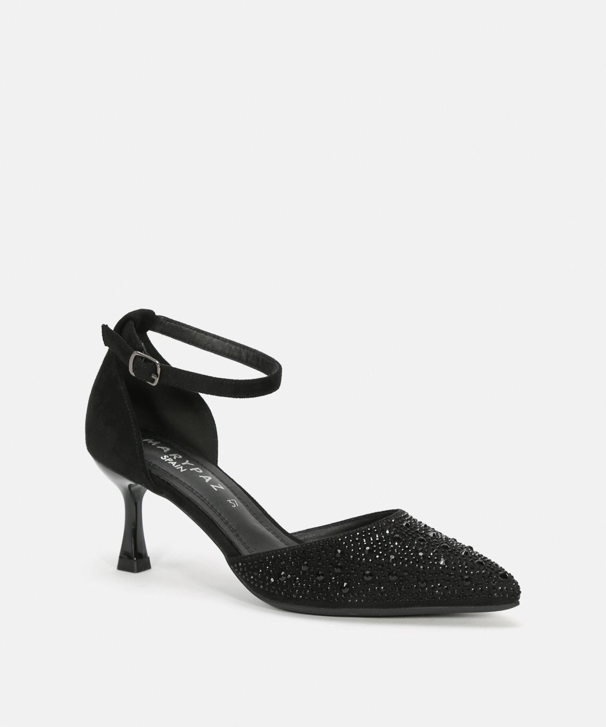 Zapatos tac&oacute;n strass